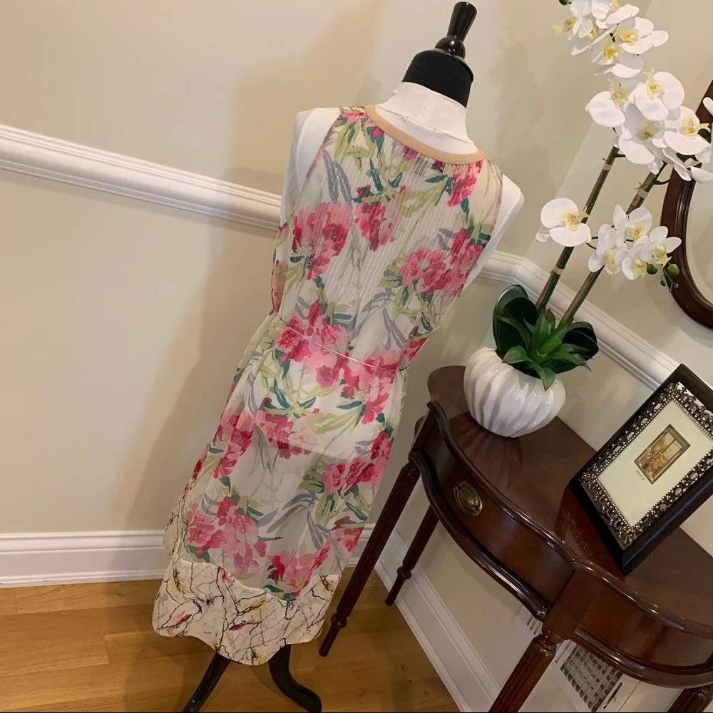 Elisabeth and James floral silk dress - Picture 3 of 12